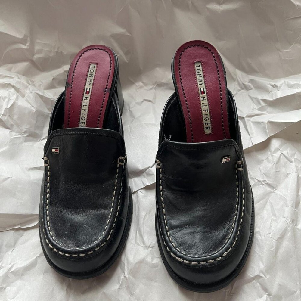 Tommy Hilfiger Women's Black Mules